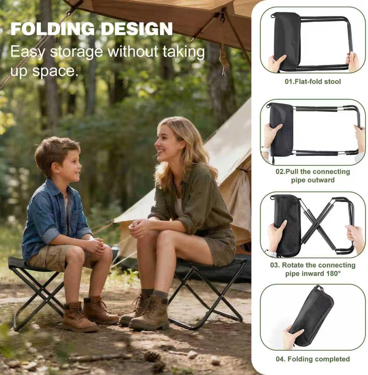 Silla Plegable Portátil para C - Fishing Kit Compact reseña y precio