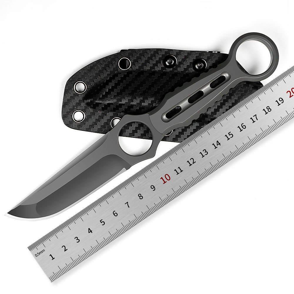 Cuchillo de bolsillo TRSKT Coo - Bushcraft Knife Fixed reseña y precio