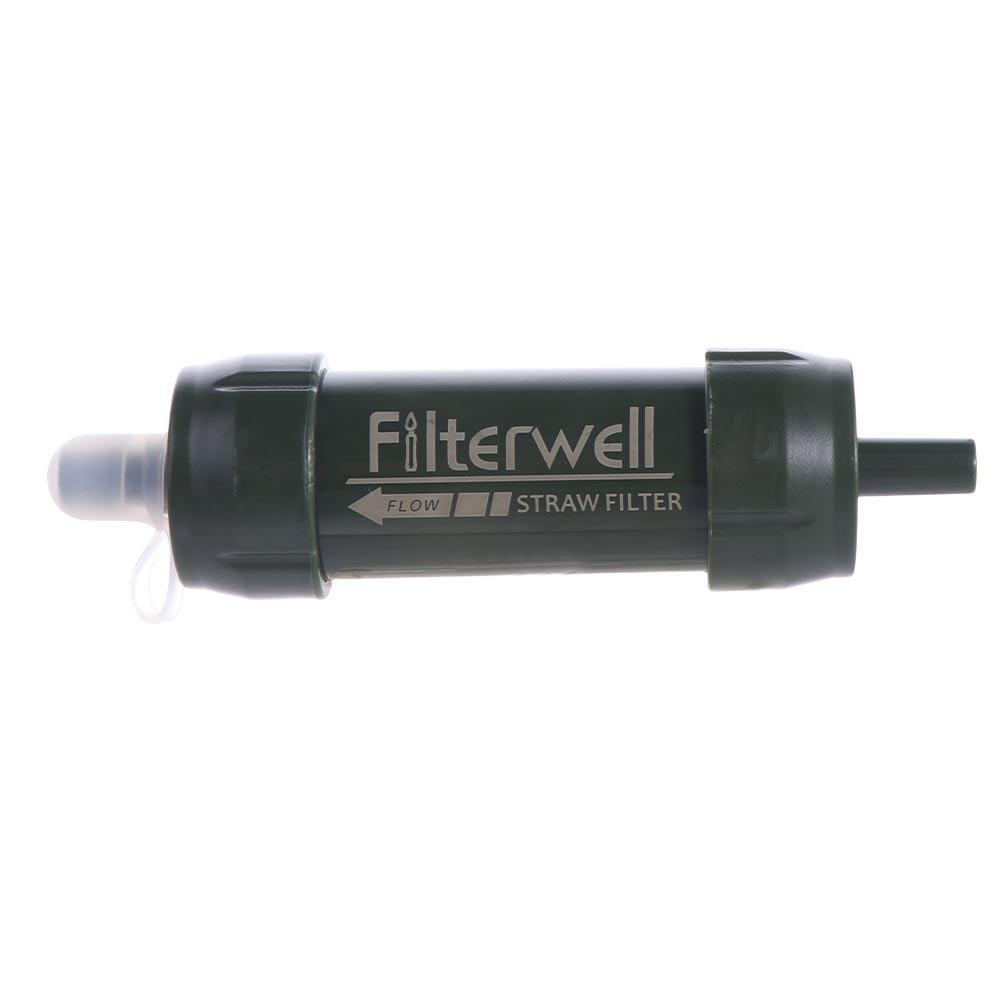 Mini filtro de agua portátil t - Water Purification Straw reseña y precio